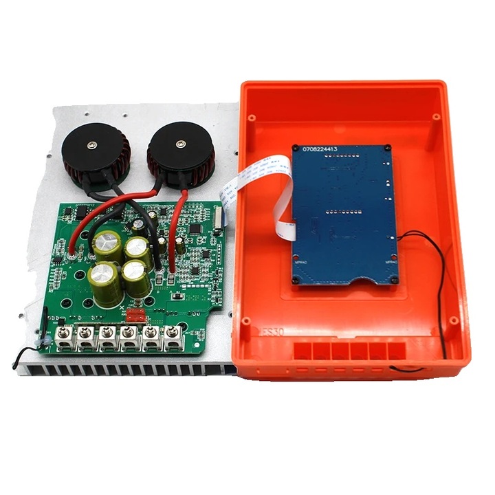 Controler de incarcare solara, 40A, protectie la suprasarcina, plastic, 12V/24V/36V/48V