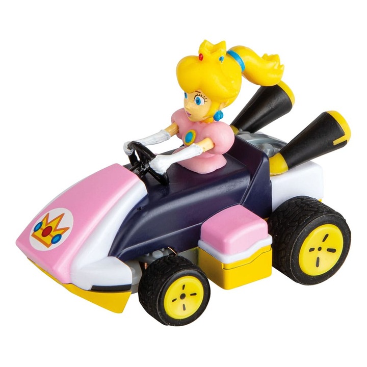 Masinuta R/C CARRERA Super Mario Kart Mini Peach 1/50, multicolor