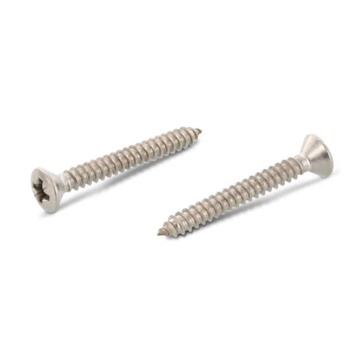 Set 200 Surub autofiletant cap inecat ridicat cruce DIN 7983 - 4,2 x 50 mm