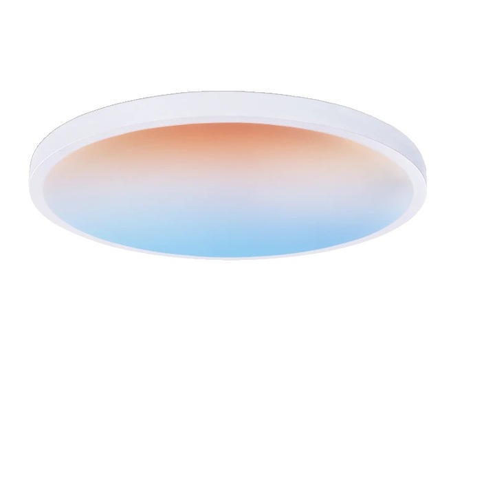 Plafoniera Skyline Light, control inteligent, iluminare cu spectru complet, 15-30mp, alb
