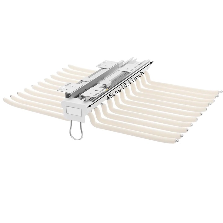 Закачалка за панталони, 22 чифта, лесен за използване дизайн, бежов