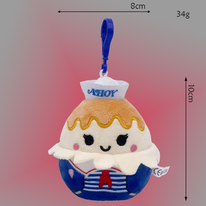 Jucarii de plus Stranger Things, umplute cu bumbac PP 3D, moi, set de plus