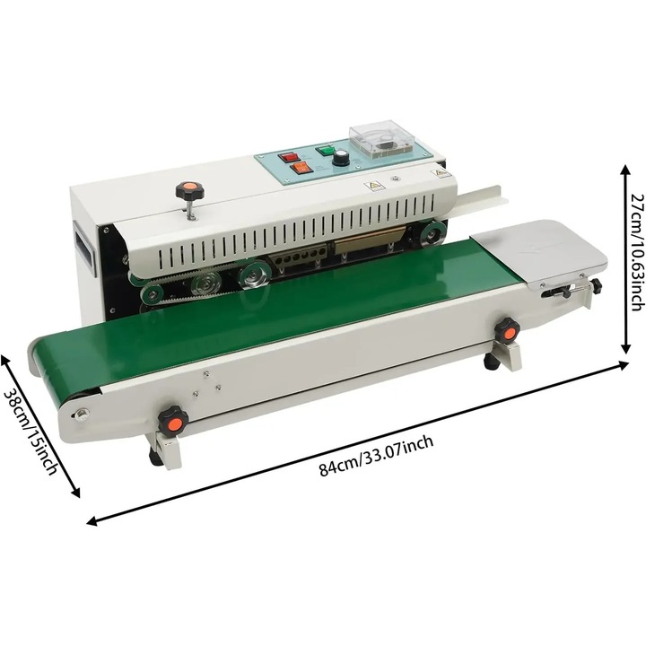 Aparat de sigilat pungi, 500W, operare automata, verde