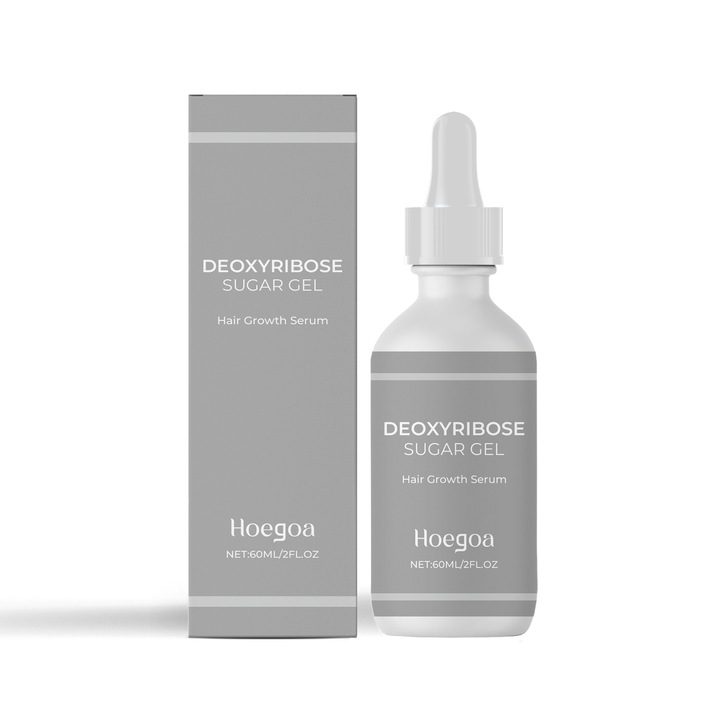 Serum pentru ingrijirea parului Hoegoa, extract de rozmarin, ulei de ricin, 100ml