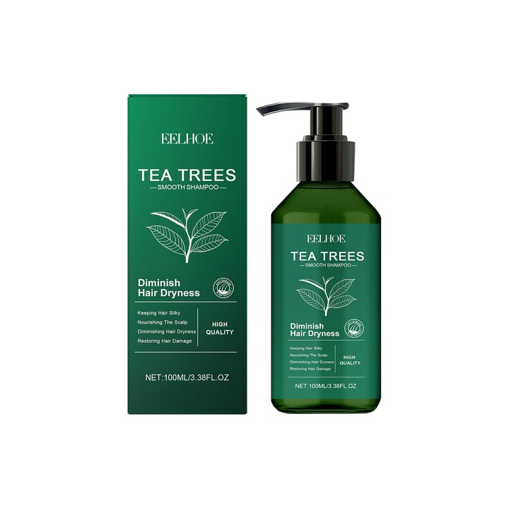 Sampon de par EELHOE Tea Tree, curatare blanda, control ulei, 300ml