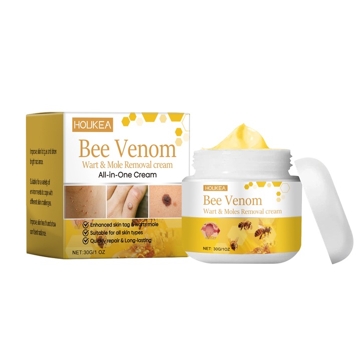 Testápoló krém méhméreggel, hidratáló, Houkea