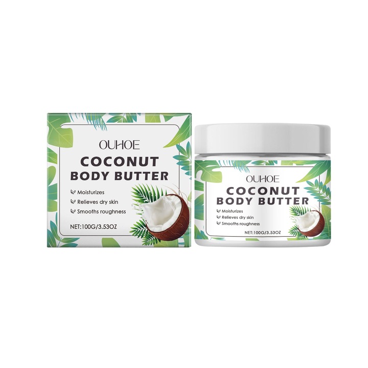 Kókuszos testápoló, mélyhidratáló, OUHOE