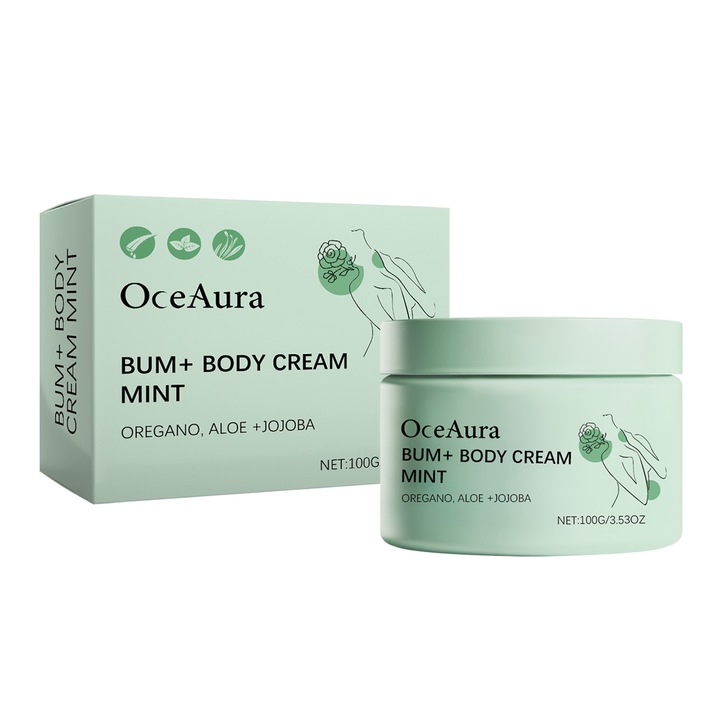 OceAura testápoló krém mentával