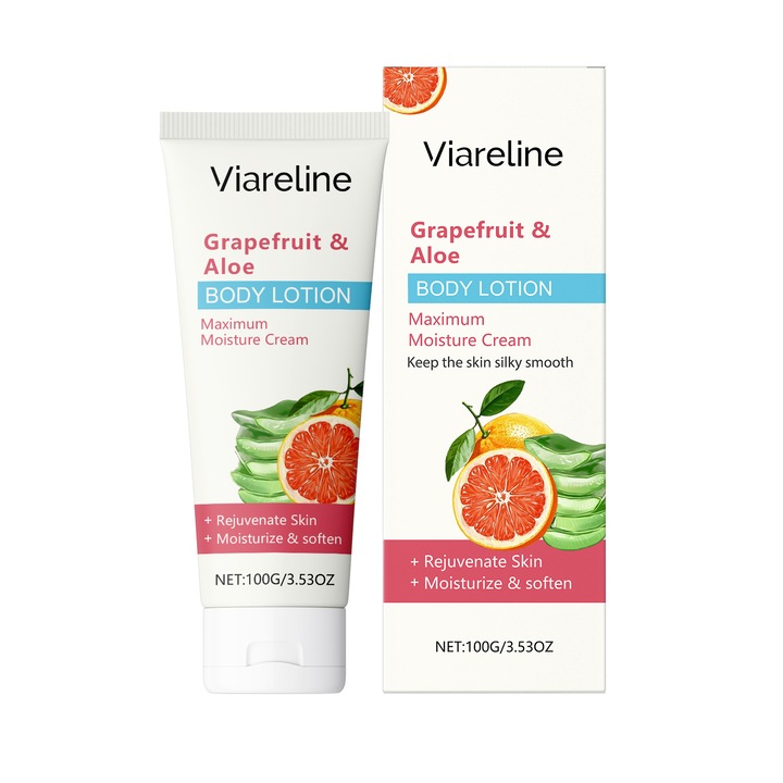 Viareline hidratáló testápoló grapefruit és aloe vera kivonattal
