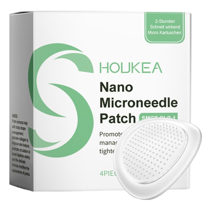 Pachet de plasturi pentru ingrijirea corpului, Houkea, efect de masaj bland, fermitate, 10x15cm