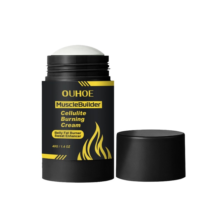 Crema pentru intarirea muschilor abdominali, Ouhoe, Jojoba, ulei de camelina, ulei de seminte de rodie