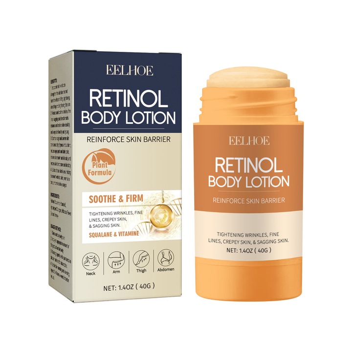 Retinol testápoló stift, EELHOE, masszázshoz, hidratáláshoz