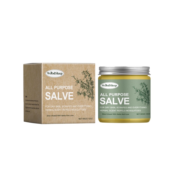 Többfunkciós gyógynövénybalzsam, WoodSleep, gyengéd bőrnyugtatás