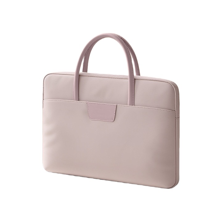15,6 hüvelykes laptoptáska, ütésálló kialakítás, velúr légzsákokkal, ergonomikus kialakítás, elegáns, rózsaszín