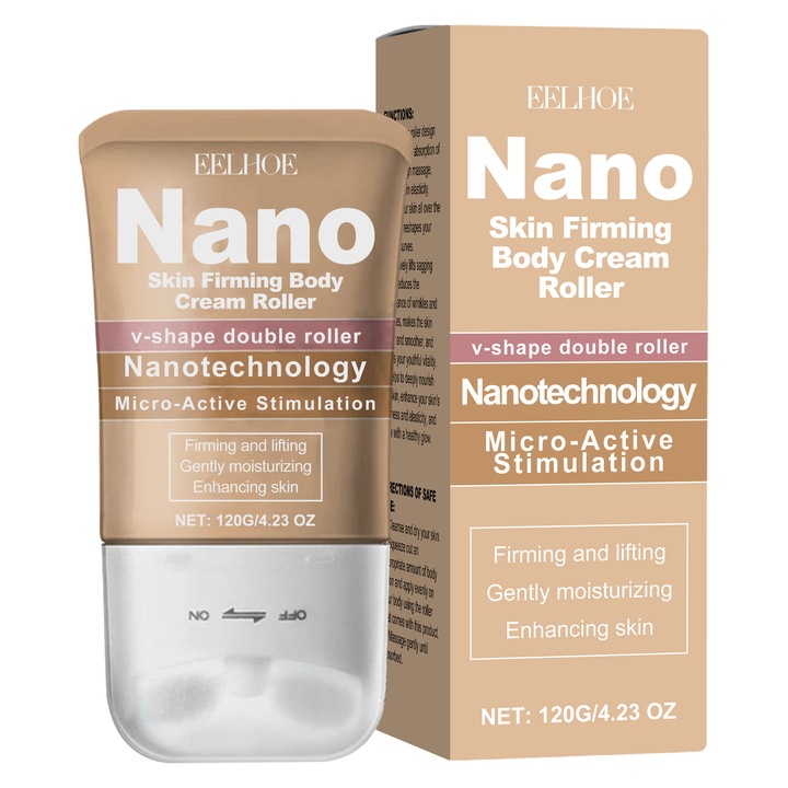 EELHOE testápoló krém roller, hidratáló, árnika kivonattal, 200ml