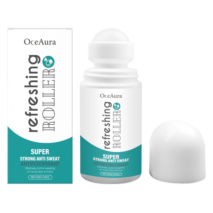 OceAura testápoló golyók, izzadásgátló, könnyű felvitel, 50g