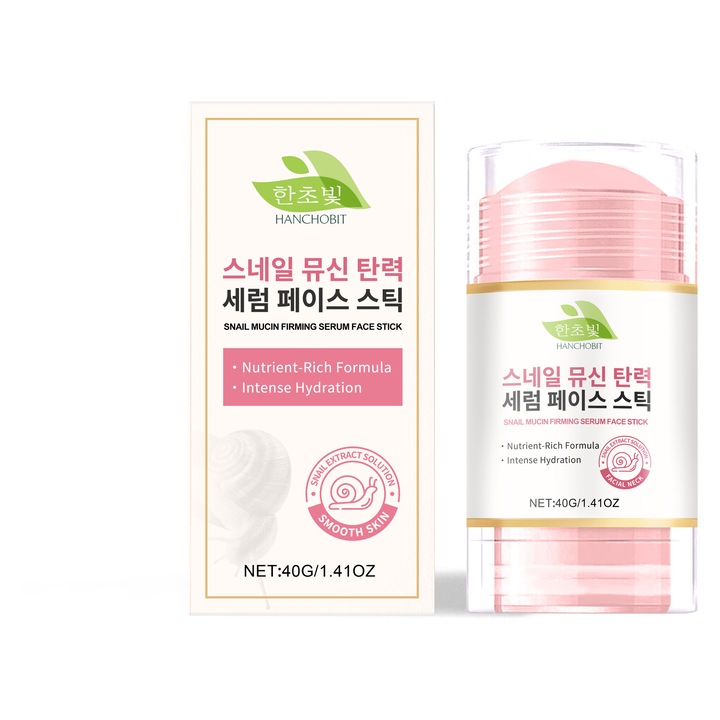 Stick esenta lichida pentru fata cu melc, colagen, hidratare de lunga durata, 10g