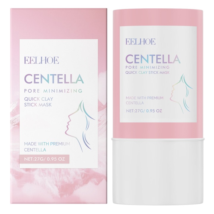 Masca de curatare din argila EELHOE Centella, 10-15 minute, hidratare profunda, 50g