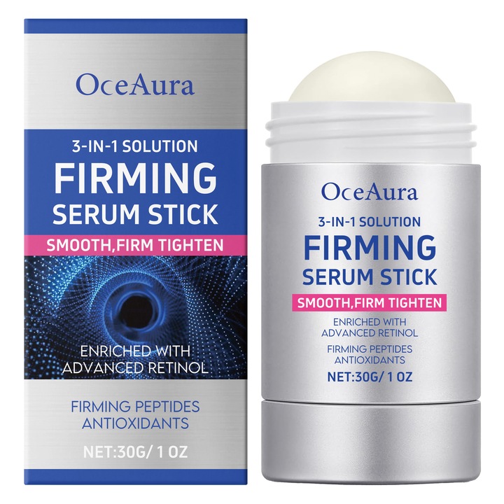 Стягащ кожата стик с ретинол, OceAura, подобрява текстурата, хидратира, 100гр