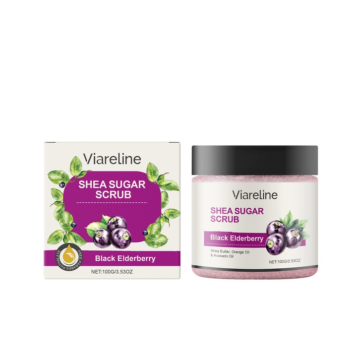 Bodza testradír, Viareline, gyengéd hámlasztás, hidratálás, 100g