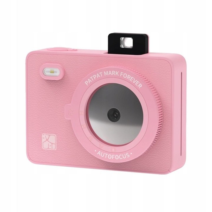 Camera instantanee HANIN Z5S, 2 MP, Bluetooth 5.2, roz, set inclus: cablu USB-C, manual, 10 fotografii