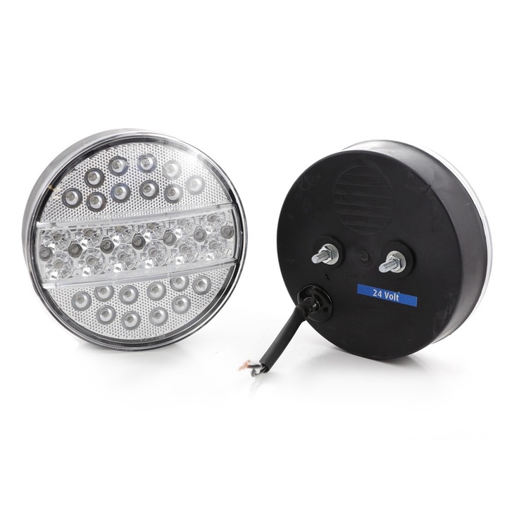 Proiector de ceață LED pentru camion, remorcă, autobuz, 24 V, lumină albă