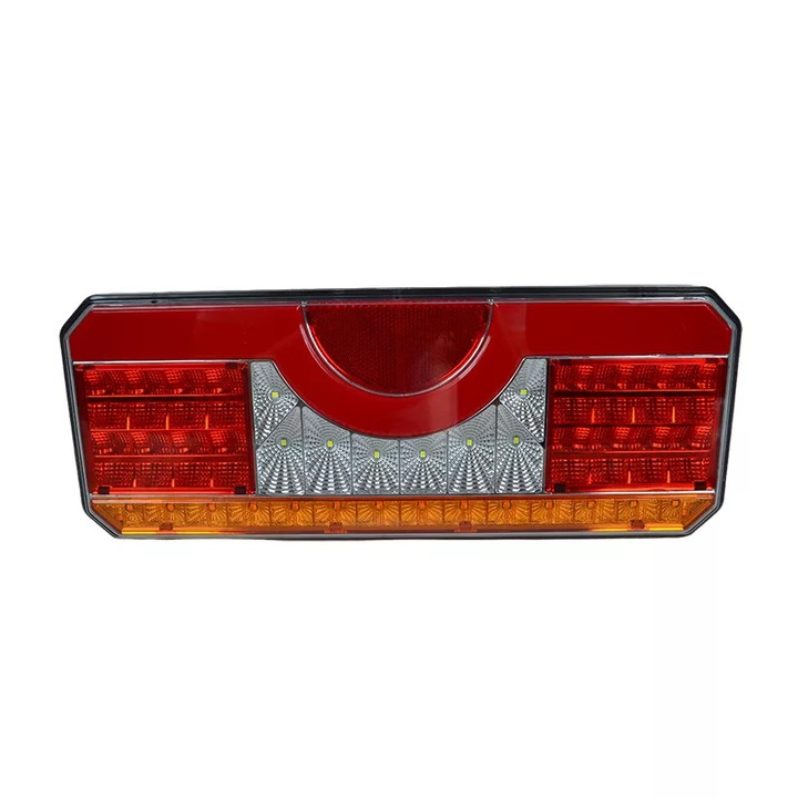 Stop stânga LED, cu arc, 35 cm, 12/24 V