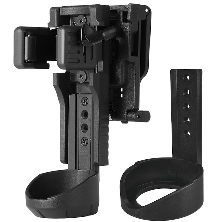 Toc Port Spray Holster, rotativ 360, compatibil cu spray-uri 50-150 ml, din plastic