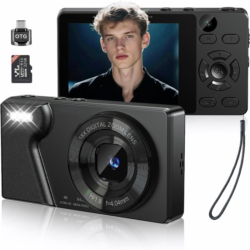 Aparat foto compact Fujifilm XF10, 24 MP, 4K, obiectiv 18.5mm
