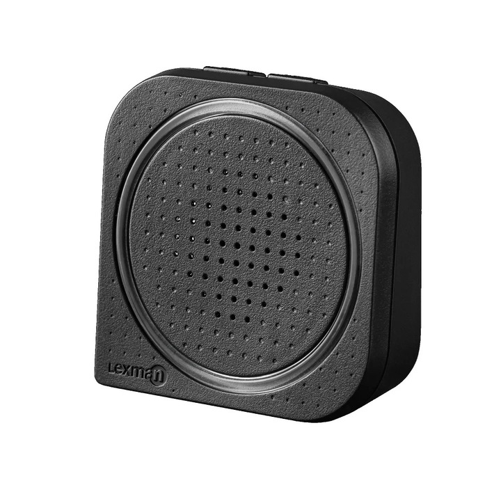 Sonerie fără fir, 80 dB, neagră, 200m rază de acțiune