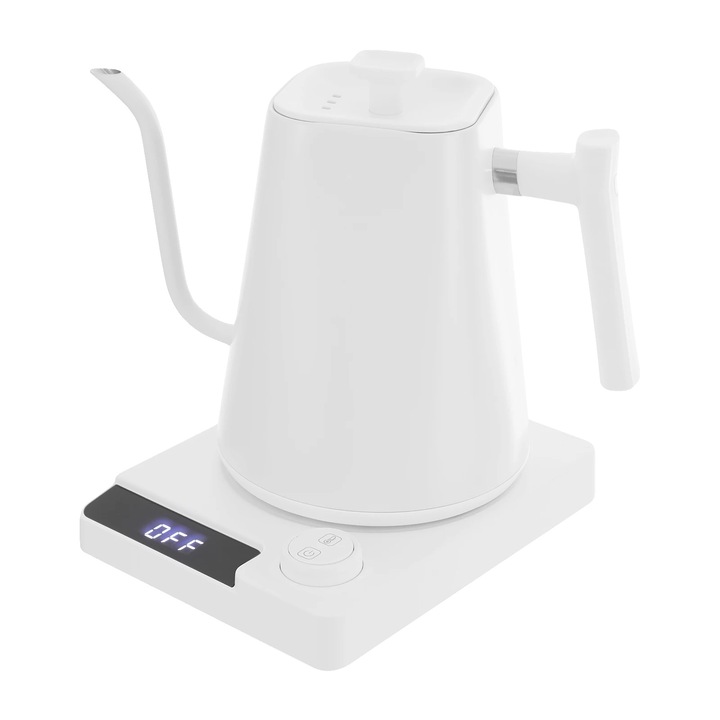 Fierbator electric, capacitate 1L, constructie durabila, alb, 15x19x21cm