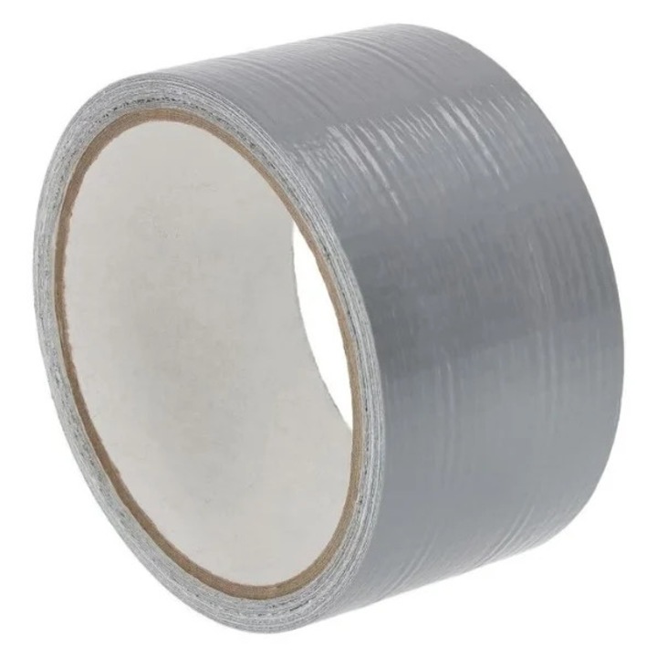 Banda adeziva DUCT, ambalaje365, 48mm x 10m, textil, gri