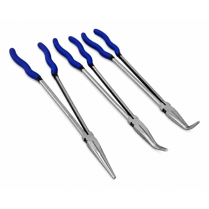 Комплект екстра дълги клещи, Gebo Tools, 3 части, 400 мм
