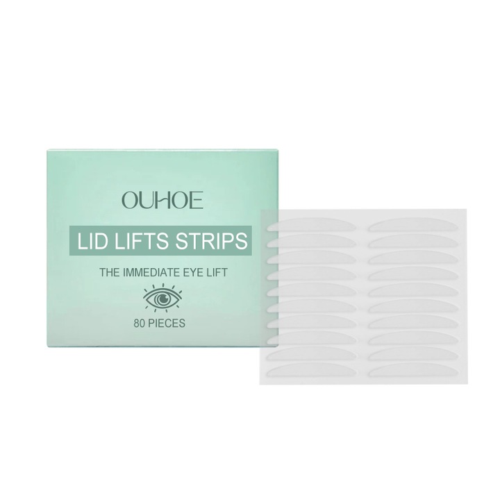 Pachet de 3 masti pentru ochi, imbogatite cu acid hialuronic si colagen, pentru hidratare si confort, transparent