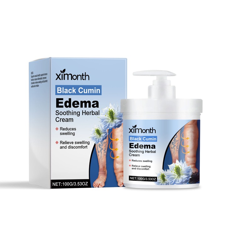 Ximonth lábápoló krém, ásványi olajjal és glicerinnel, a kényelemért és relaxációért