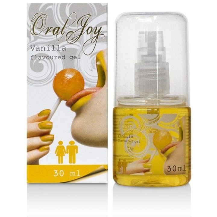 Gel oral Cobeco – Oral Joy Vanilla, cu aroma dulce de vanilie, pentru stimulare orala si placere intensa, 30 ml