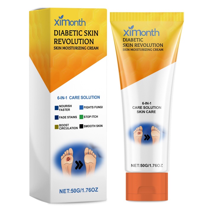 Ximonth hidratáló lábkrém, borsmenta levéllel és Sophora flavescens gyökérrel, 100ml