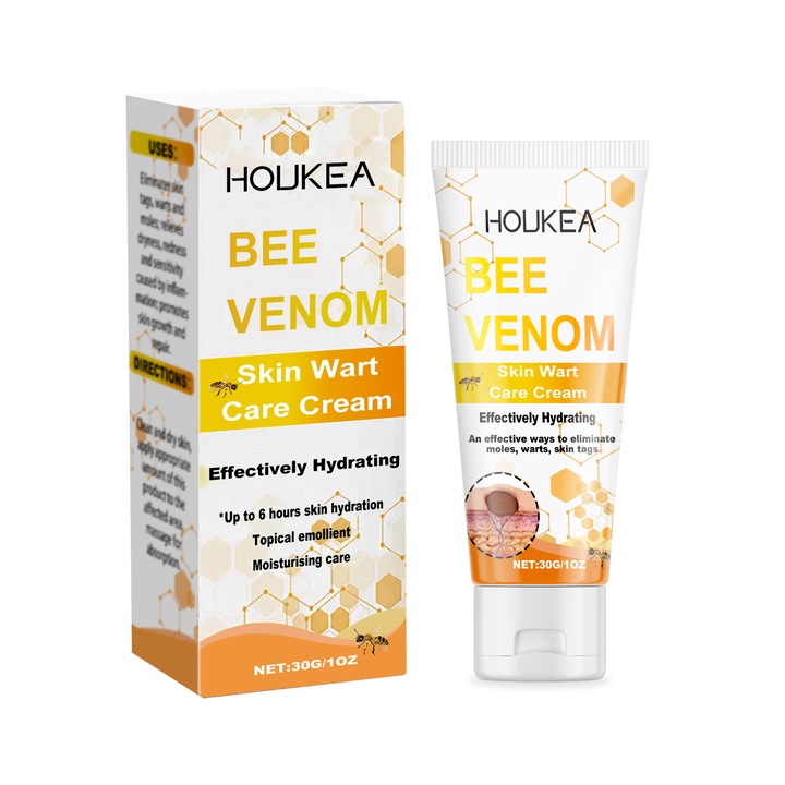 Méhméreg ápoló krém, 50ml, bőrjavító, teafaolaj, ciprus levél kivonat