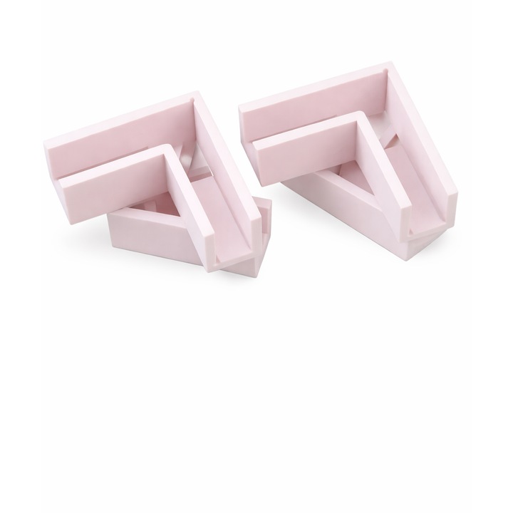 Sablon de montaj colț 90 pentru mobilier PAL 18 mm, reutilizabil, plastic