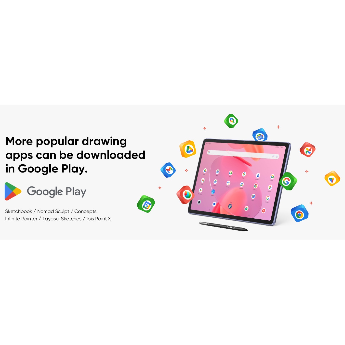 Tableta XP-Pen Magic Drawing Pad 12" Display 2K FHD, Stylus X3 Pro, 16K Nivele Presiune, Rezolutie 2160x1440, Android 12, 8GB RAM + 256GB, Wi-Fi, Include husa silicon