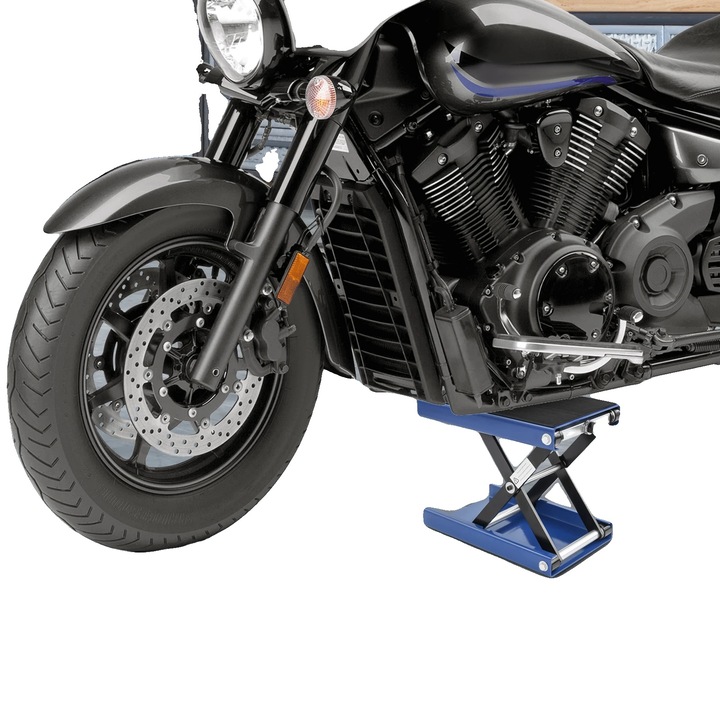 Elevator pentru motociclete, capacitate de incarcare 500kg, inaltime ajustabila 9.3-35cm, dimensiuni platforma 37x23cm