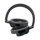 VeniSymlis® Casti wireless Open-Ear, dual driver (tweeter + woofer), Bluetooth 6.0, autonomie 20h, incarcare USB-C, microfon dual MEMS, design ergonomic din silicon, 185g, negru