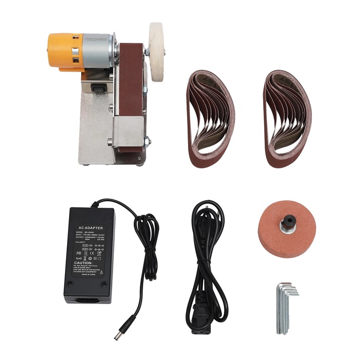 Slefuitoare mini, viteza ajustabila, design compact, 30x330mm, 17.5x11x4cm, 1.5kg, priza EU