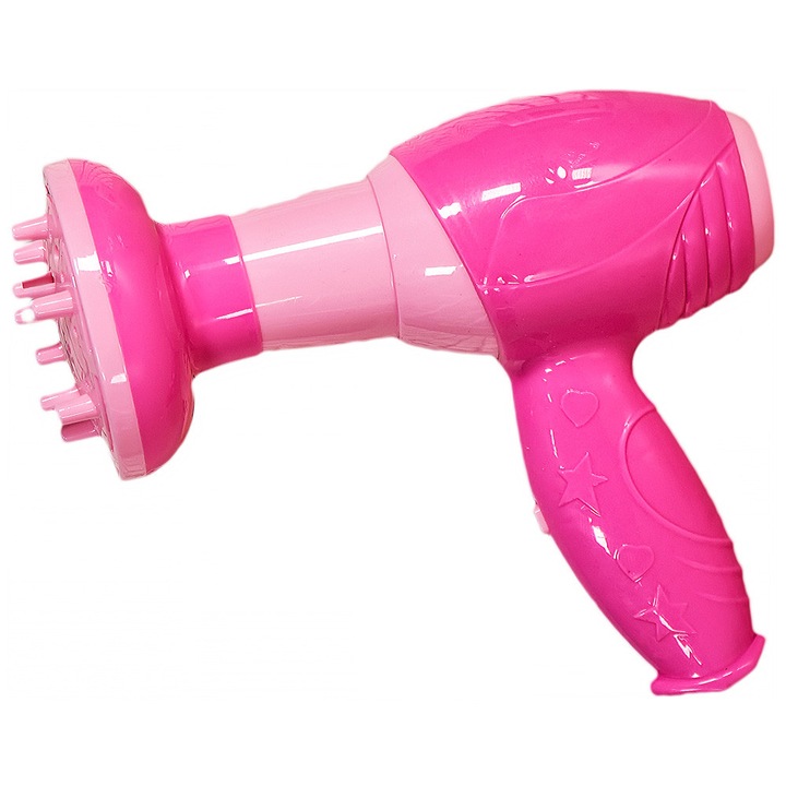 EmonaMall W4964 gyermek hajszárító diffúzorral, rózsaszín