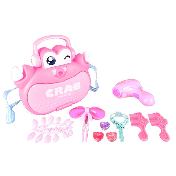 EmonaMall W4548 gyermek zenei táska vetítéssel, rózsaszín