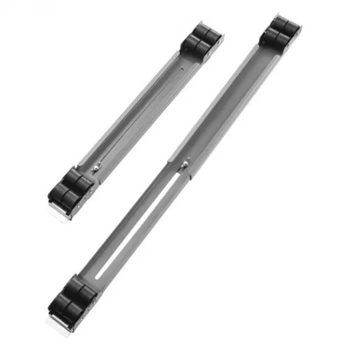 Количка за транспортиране на електроуреди VEVOR, капацитет 150 кг, регулируема, сива, размер 44,5x69,5 см