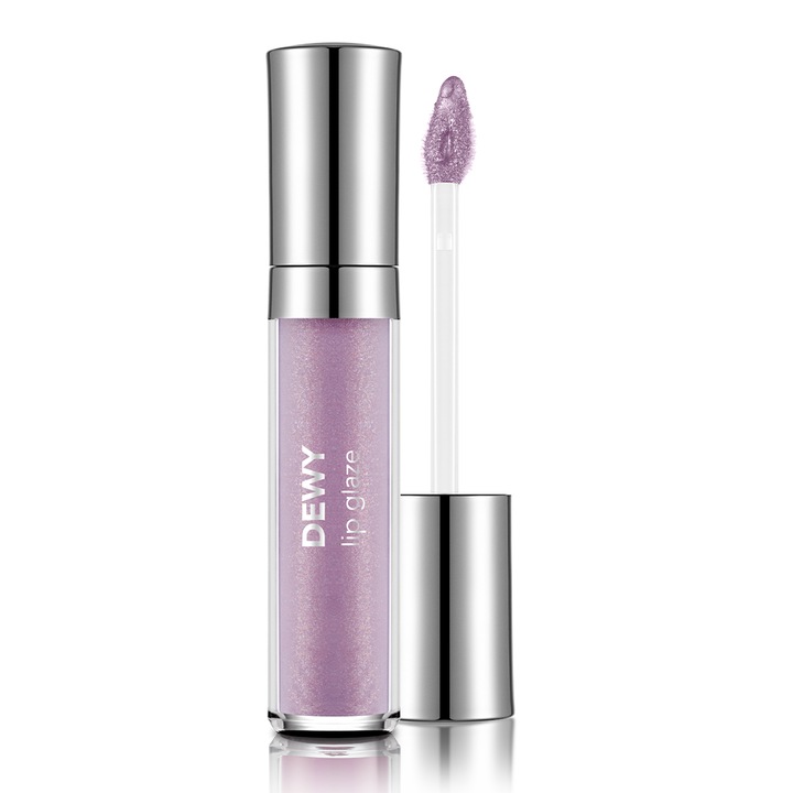 Ruj de buze Flormar Dewy Lip Glaze, cu efect strălucitor, 025