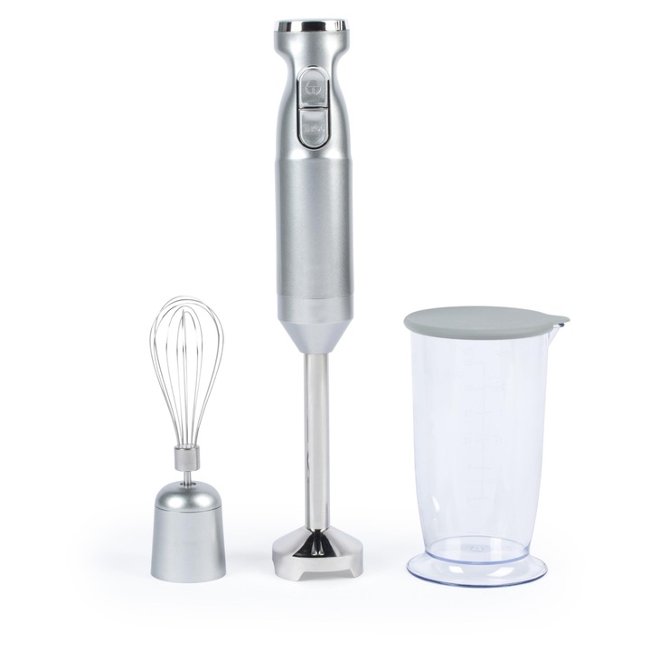 Blender portabil, 240W, negru, 10x27cm, 700ml, USB reincarcabil