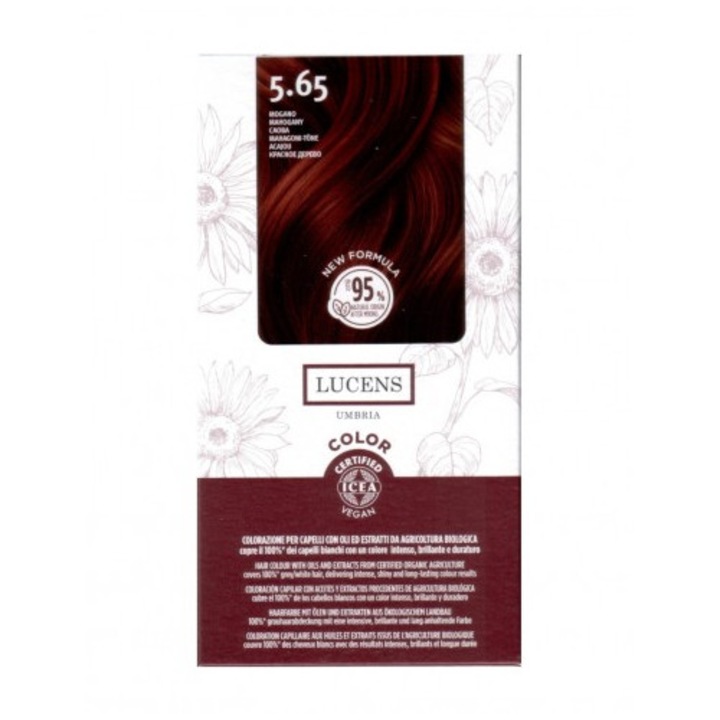 Vopsea fara amoniac Rosu Mahon 5.65 Lucens Umbria