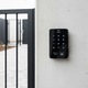 Tastatura control acces PNI DK150T cu Wi-Fi, deblocare cu PIN, card RFID si din aplicatia Tuya Smart, IP65, negru
